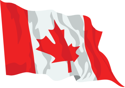 Canada Flag Waving Icon Png PNG Images