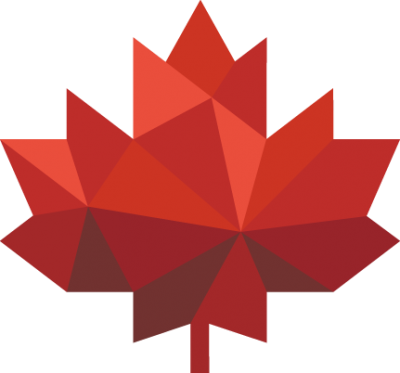 canada leaf logo png