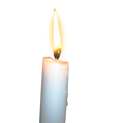 Transparent White Candle Image Clipart PNG Images