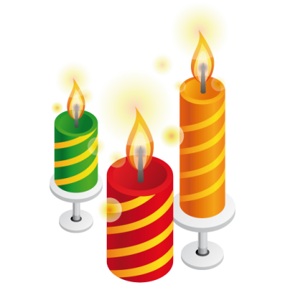 Birthday Party Candles, Birthday Candle Free Png PNG Images