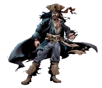 Pirates Captain Jack Sparrow Png PNG Images