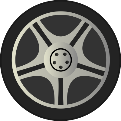 Car Wheel Icon Clipart PNG Images