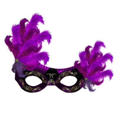 Black and purple carnival mask png transparent images