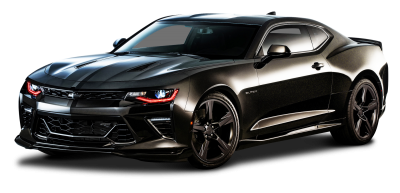 Chevrolet Camaro Black Car Transparent Image, Speed, Model, Automobile PNG Images