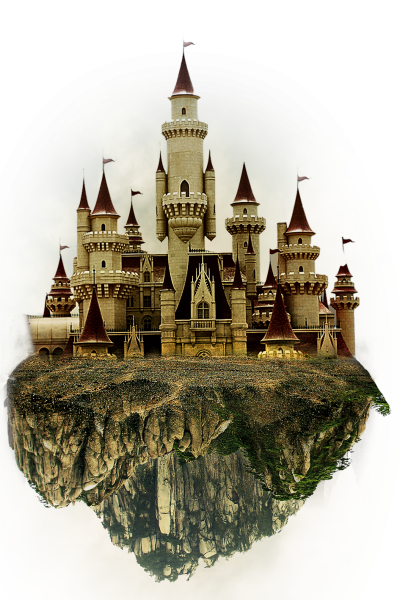 Suspending Castle Png Image Purepng Free Transparent PNG Images