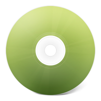 Green Cd Transparent Icon PNG Images