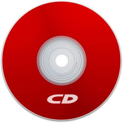 Red Cd Icon Transparent PNG Images