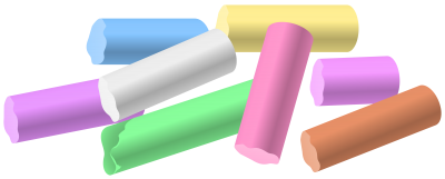 Chalk Pieces Png Clipart PNG Images