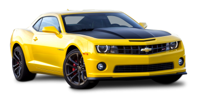 Yellow Chevrolet Camaro Free Cut Out PNG Images