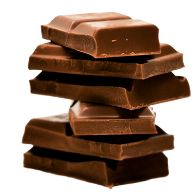 Chocolate Png Pieces In A Row PNG Images
