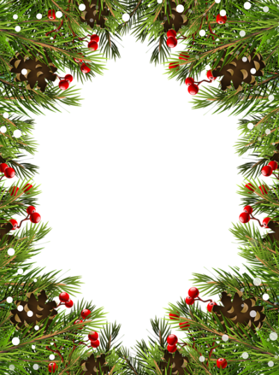 Christmas Border Frame Design Clipart Png Images PNG Images