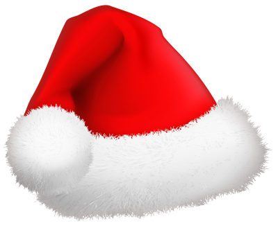 Santa, Christmas Hat Background Transparent PNG Images