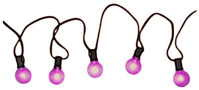 Purple Led Christmas Lights Transparent PNG PNG Images