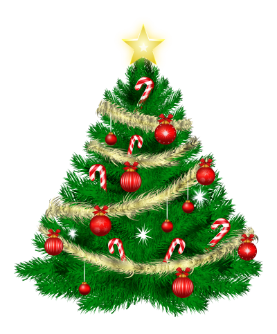 Led Light Christmas Tree Picture Png PNG Images