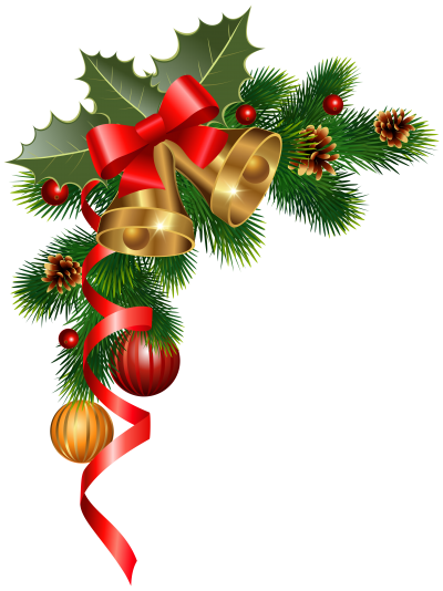 Christmas Corner Border Decorations Icon Clipart PNG Images