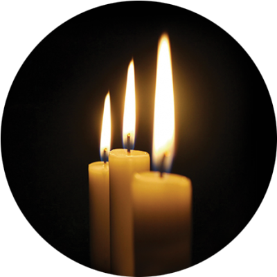 Circle Light Church Candles Picture PNG Images