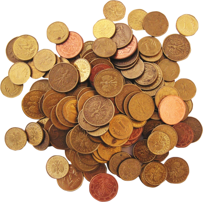 Metallic Coins Clipart HD Image PNG Images