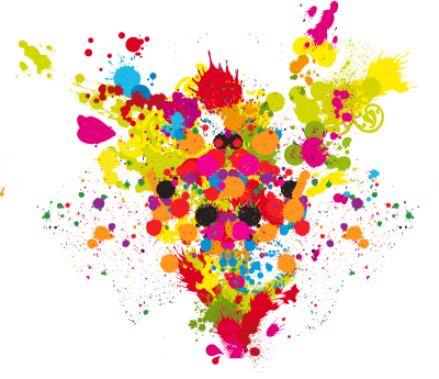 Art Digital Explosion Color Png Hd PNG Images