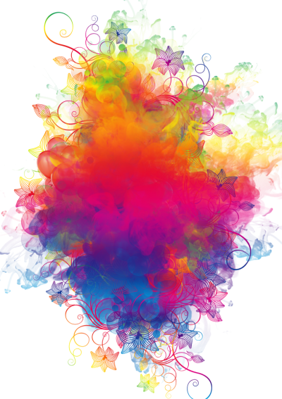 Rainbow Design Smoke Colour Clipart Png PNG Images