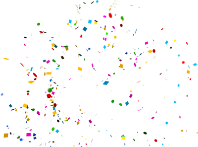 Transparent Background Confetti Gifs - 8000x5851 PNG Download - PNGkit