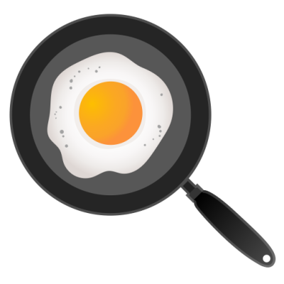 Emoji Egg Pan Meaning, Bacon Emoji, Chick In Egg Emoji Png PNG Images