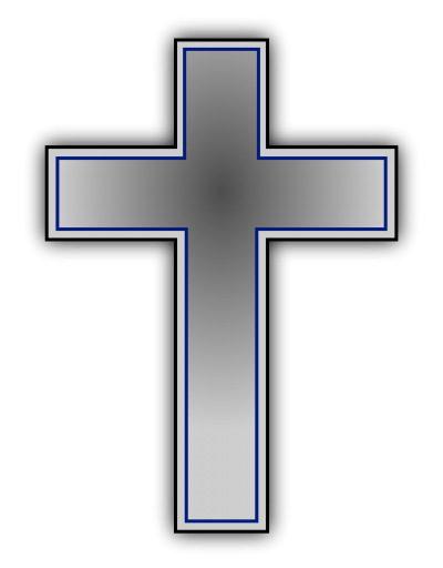 Gray And Blue Cross Transparent Hd Free Symbol, Pattern, Jesus PNG Images