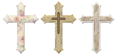 Three Embroidered Cross Hd Download, Symmetry, Design PNG Images