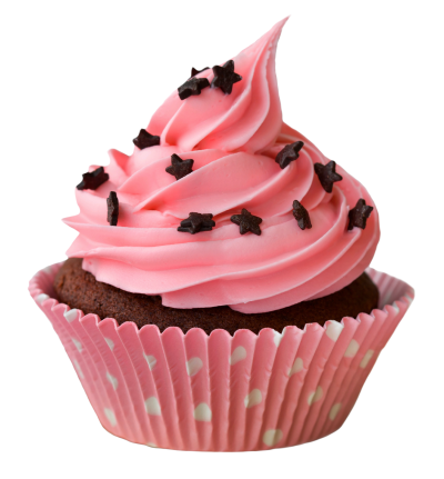 Heart Molded Chocolate Cupcake Picture Hd Transparent PNG Images