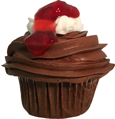 Chocolate Sauce Cupcake Hd Transparent Photo PNG Images