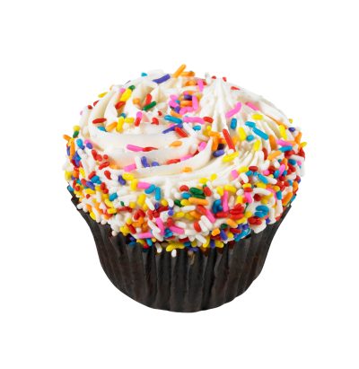 Vanilla Sprinkle Cupcake Photo Hd Download PNG Images