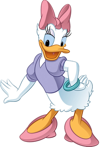 Daisy duck photo clipart png