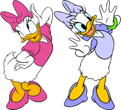 Daisy Duck Png Transparent PNG Images