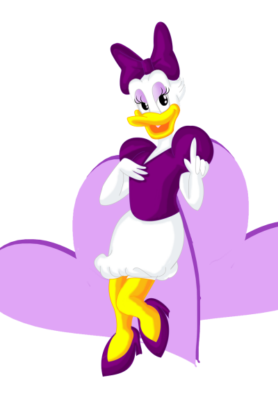 Daisy duck png transparent images