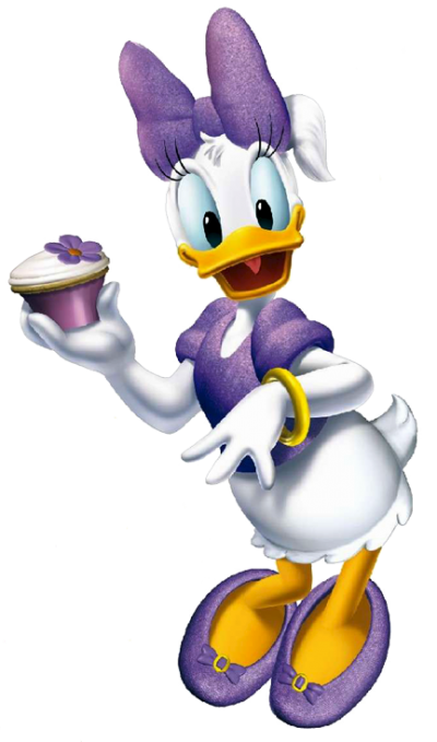 Daisy duck transparent clipart png