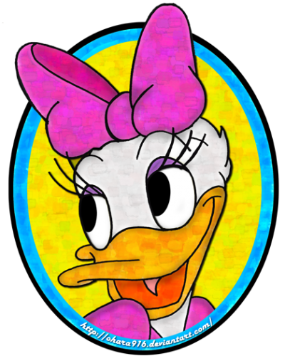 Daisy Duck Yellow Png PNG Images