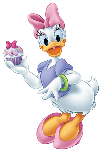 Dessert Daisy Duck Clipart PNG Images