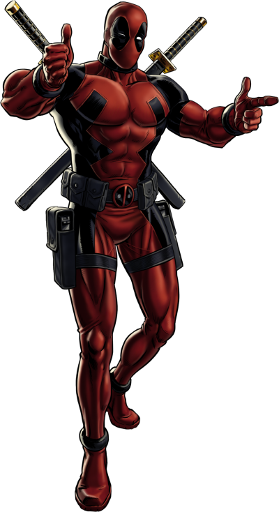 Deadpool Making Okey Sign Png PNG Images
