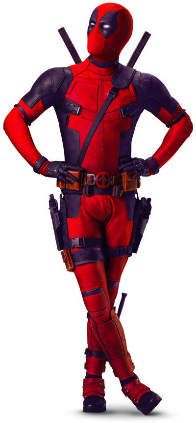 Funny Posing Deadpool Hd Png PNG Images