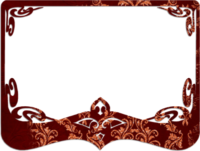 Brown Decorative Border Transparent Image PNG Images