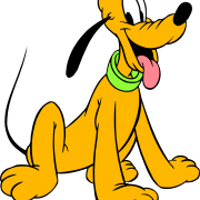 Cute Disney Pluto Png Transparent PNG Images