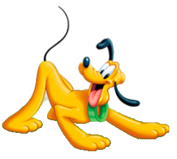 Cute Yellow Pluto Disney Png PNG Images