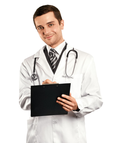 Controlling Male Doctor Clipart Png PNG Images