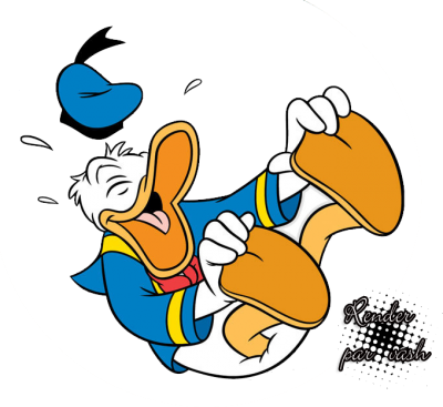 Donald Duck PNG transparent image download, size: 245x341px