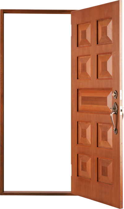 Open Door House Png PNG Images