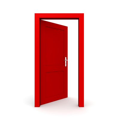 Red Open Door Png PNG Images