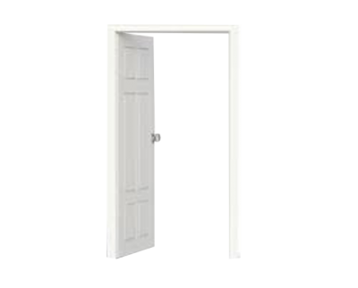 White Open Door Png PNG Images