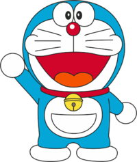 Happy Doraemon Background PNG Images