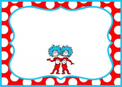 Dr Seuss Border Free Download 3 PNG Images