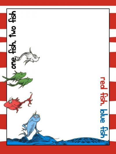 Dr Seuss Border Icon Clipart PNG Images