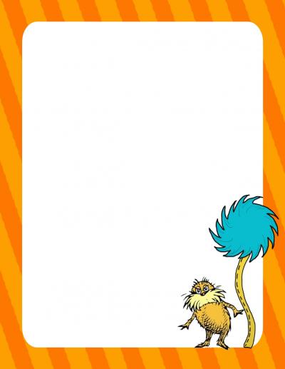 Dr Seuss Border Picture PNG Images